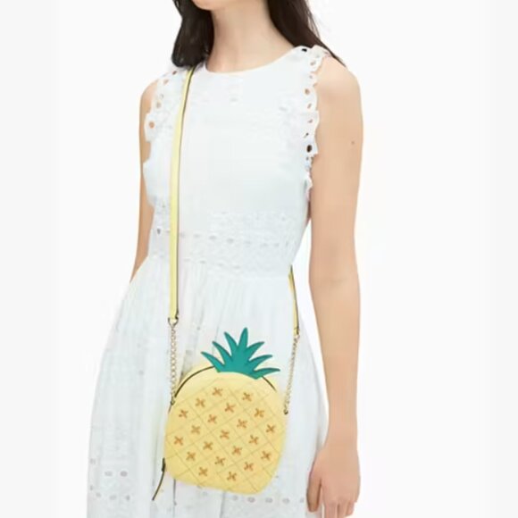 kate spade How Refreshing Pineapple Crossbody bag purse brand new no tags - Picture 2 of 15